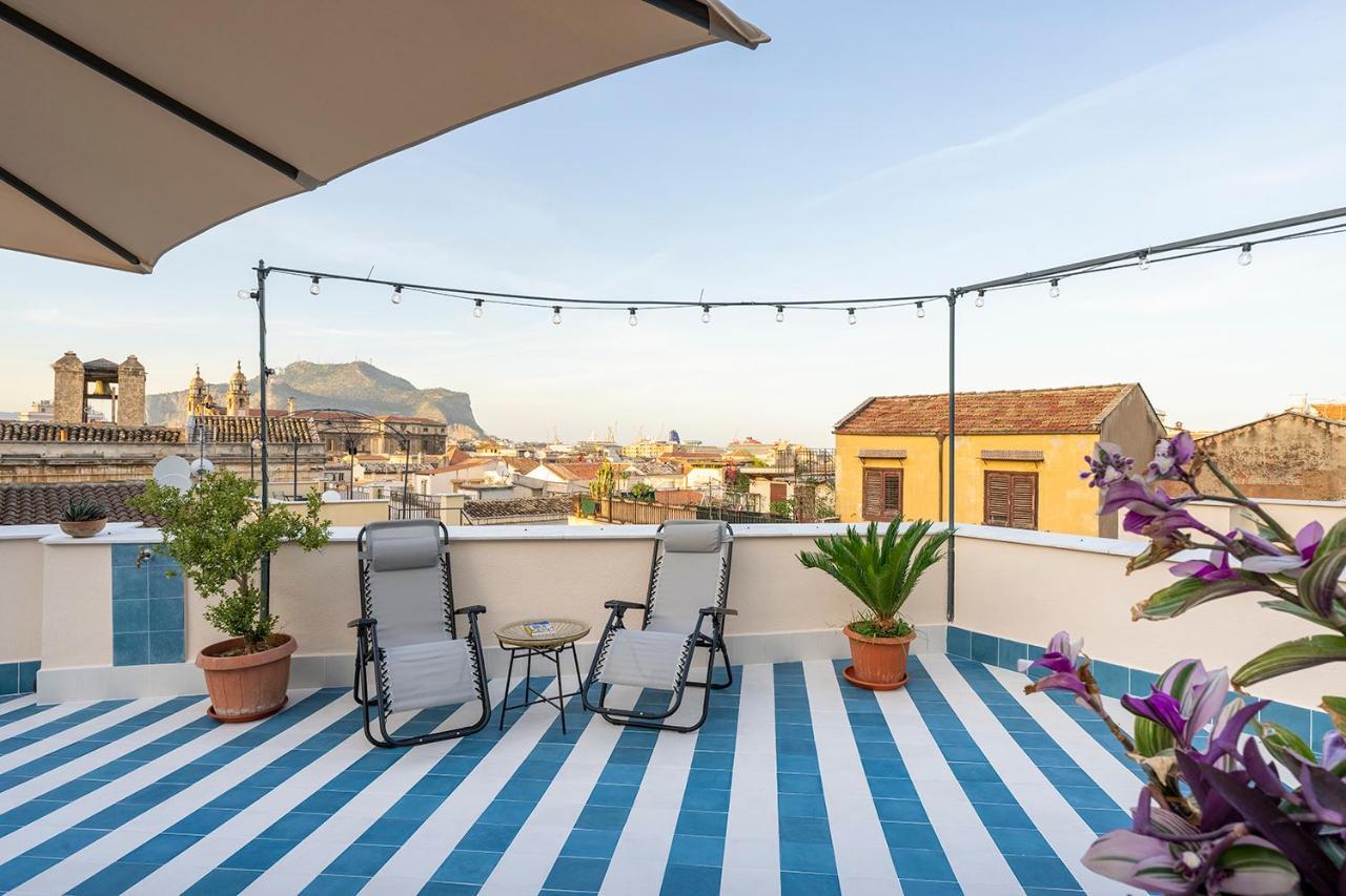 Appartamento La Casuzza in Terrazza Palermo Esterno foto